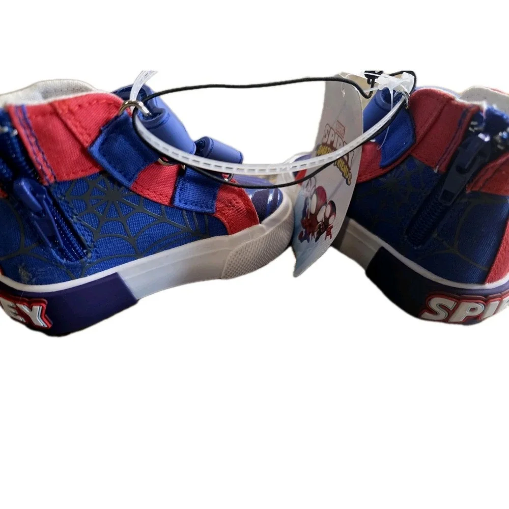 Ground Up Spidey Amazing Friends High Top Sneakers Toddler 5